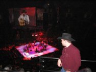 Empsall at a George Strait Concert in 2007